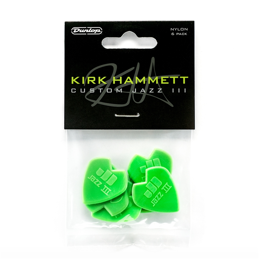 Dunlop 47PKH3N Kirk Hammet Signature Player’s Pack/6