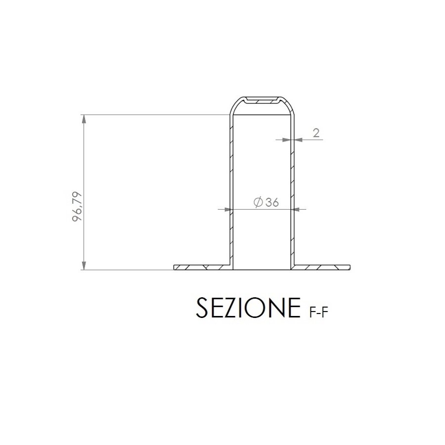 Quik Lok SC/107 Flangia per speaker - immagine 2