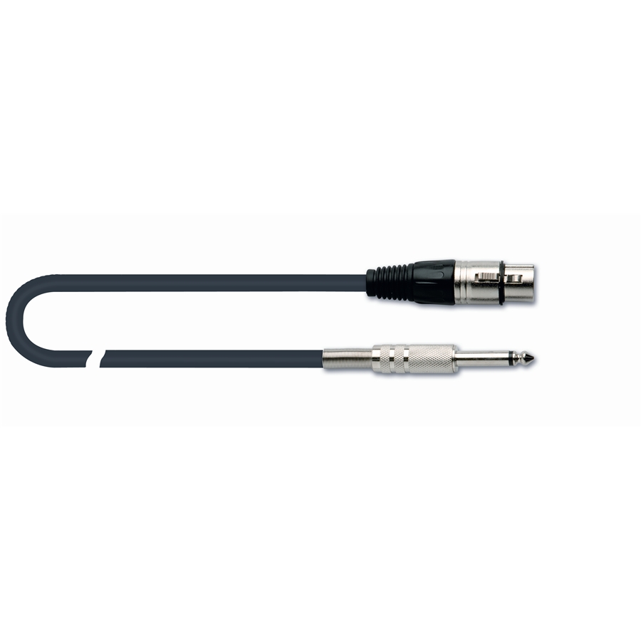 Quik Lok MX/777-5 Cavo XLR Femmina/Jack Mono