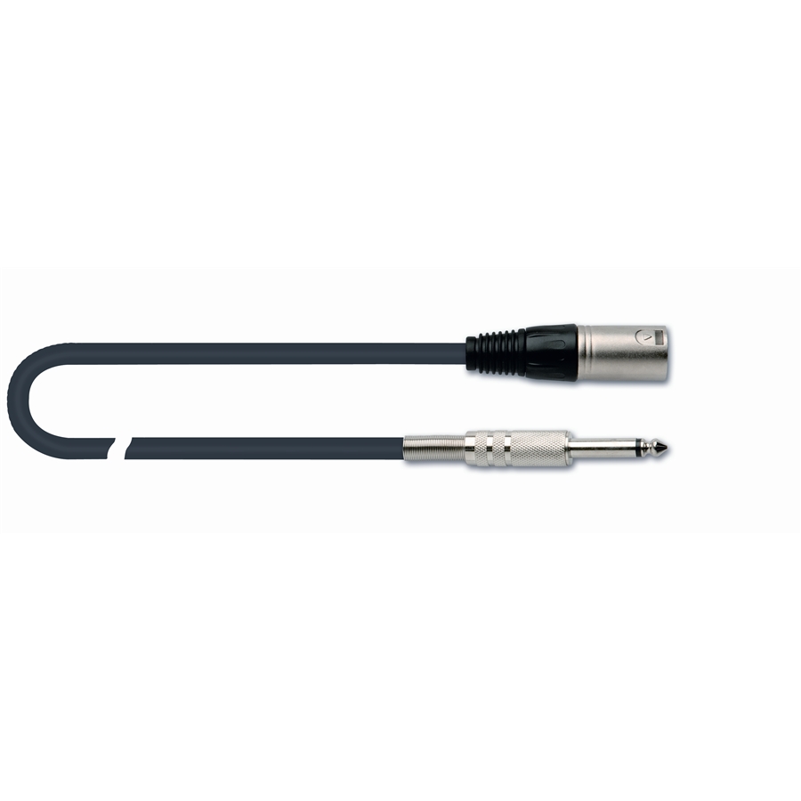 Quik Lok MX/779-9 Cavo XLR Maschio/Jack Mono