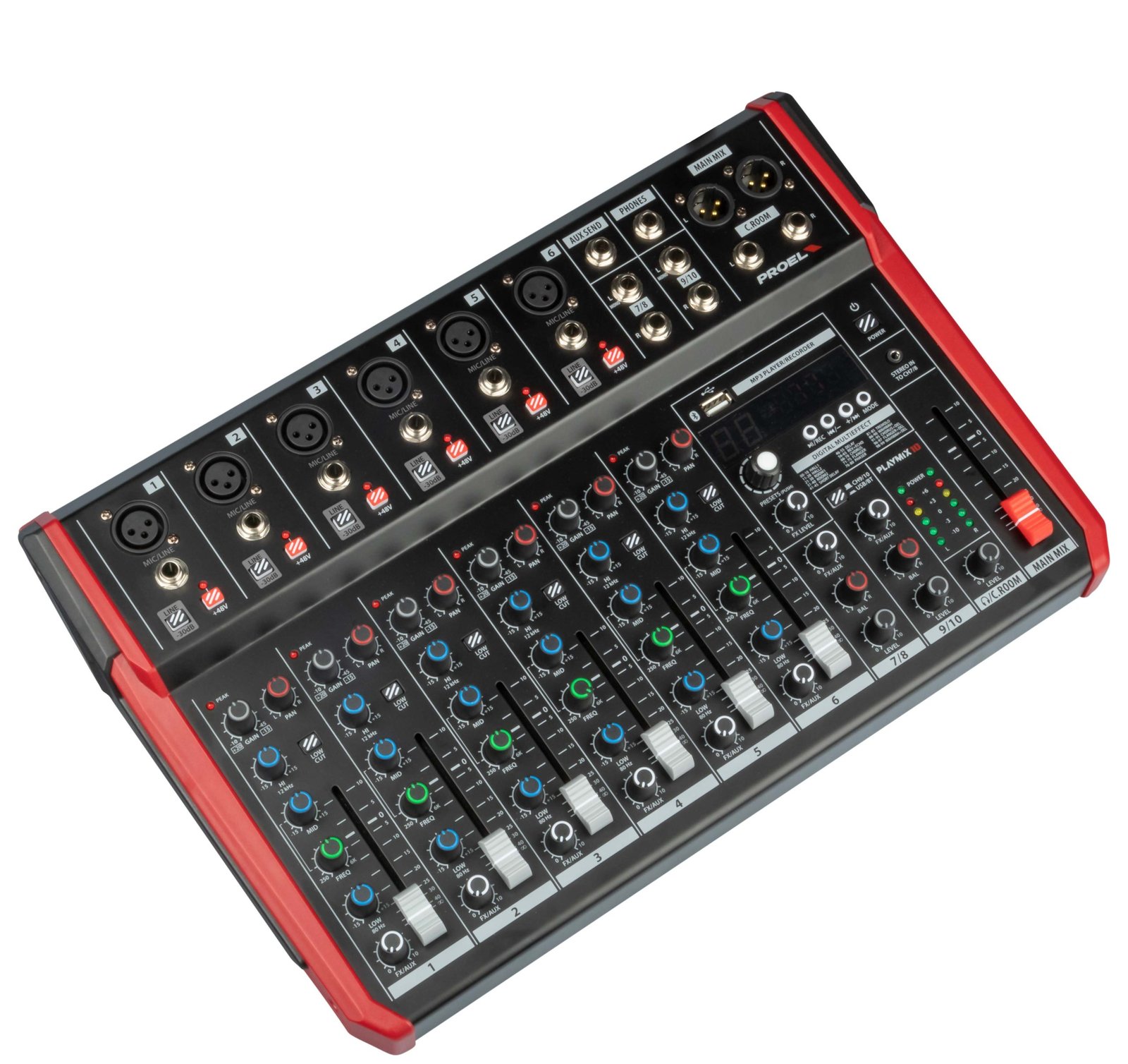 PLAYMIX10_34DX_TOP.jpeg Proel PLAYMIX10 - immagine 1