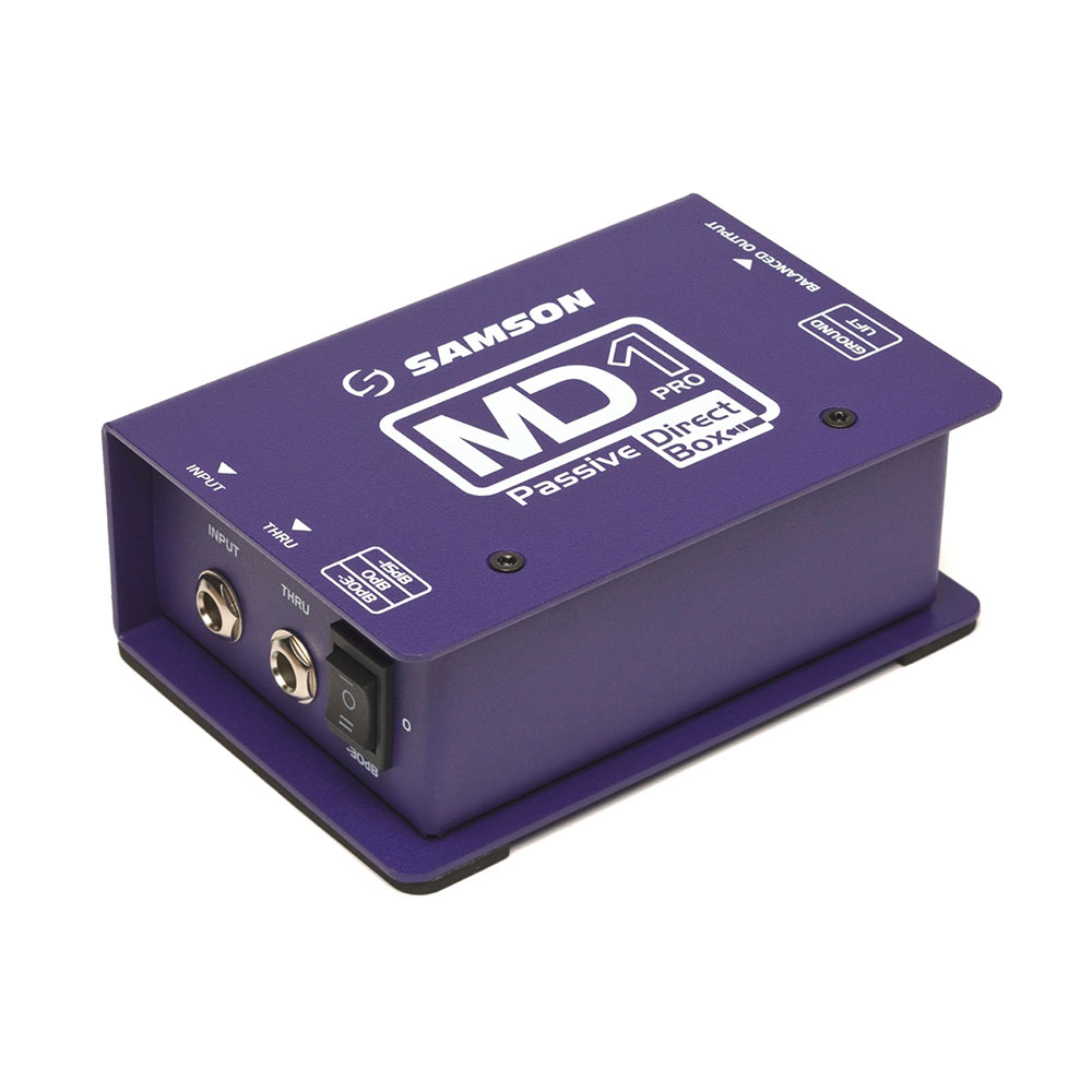 Samson MD1PRO – D.I. Box Pro mono –  Passiva