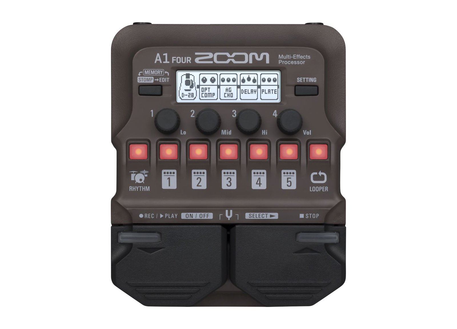 Zoom A1 FOUR – multieffetto per chitarra acustica