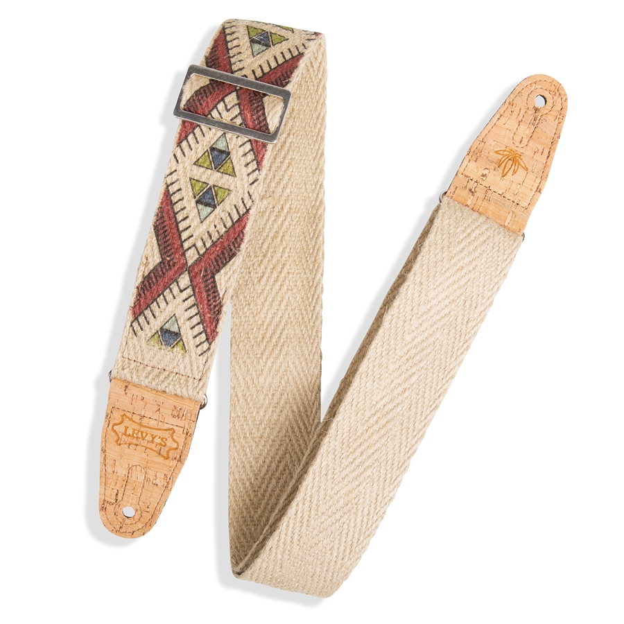 Levy’s MH8P-002 Tracolla in canapa Diamond Tribal 2″