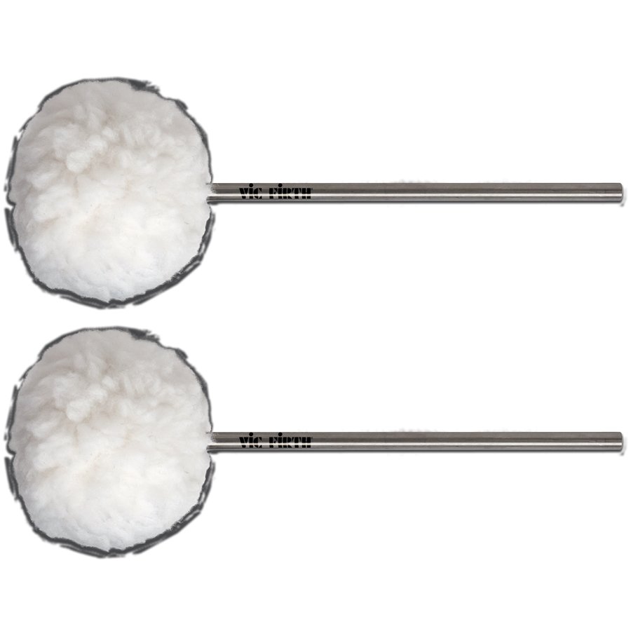 Vic Firth VKB3 – VicKick Battente – Fleece-cov. Felt