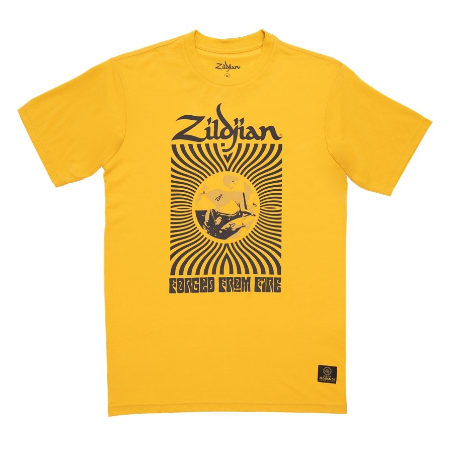 13800823_b.jpg Zildjian ZAT0082 - 400th Anniversary 60S Rock Tee - M - immagine 1