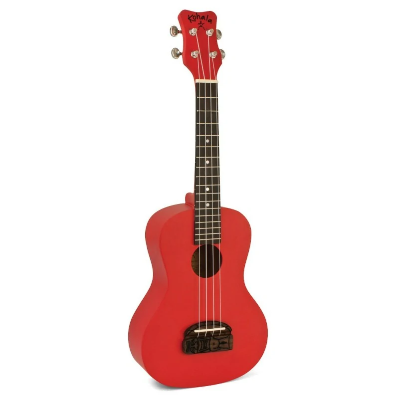kohala-kt-srd-tiki-uke-red-ukulele-soprano Kohala KT-SRD TIKI UKE RED UKULELE SOPRANO - immagine 1