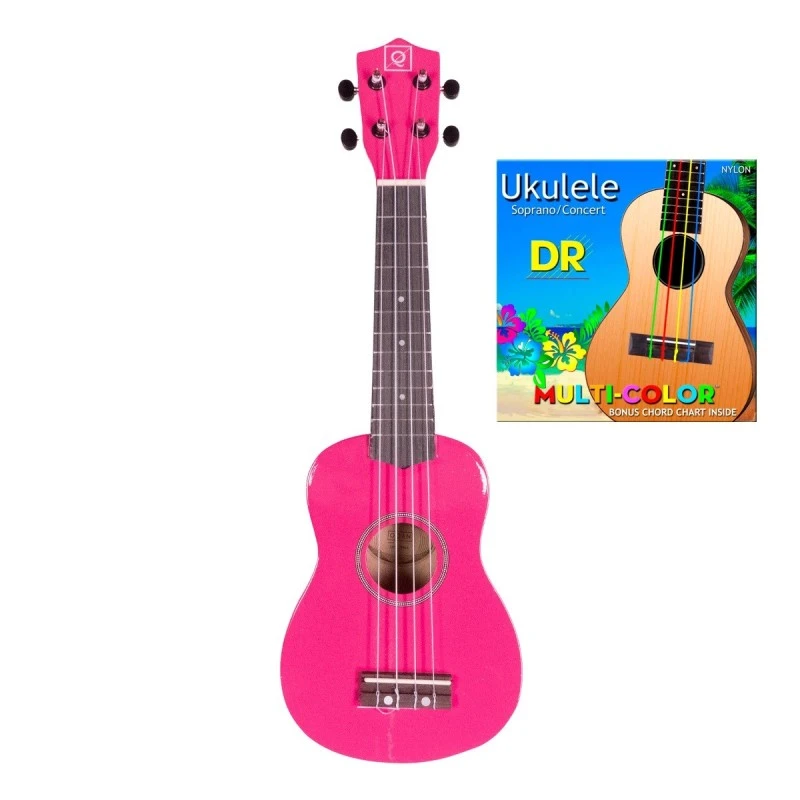 oqan-quk-1-pink-ukulele-soprano Oqan QUK-1 PINK - immagine 1