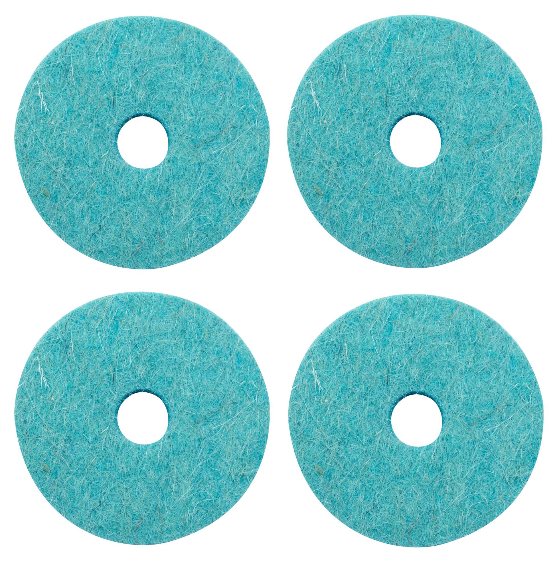 Dixon PAWS-9A2/4 – feltrini per bottom hi-hat – Quetzal Blue