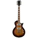 LTD EC256FM Dark Brown Sunburst