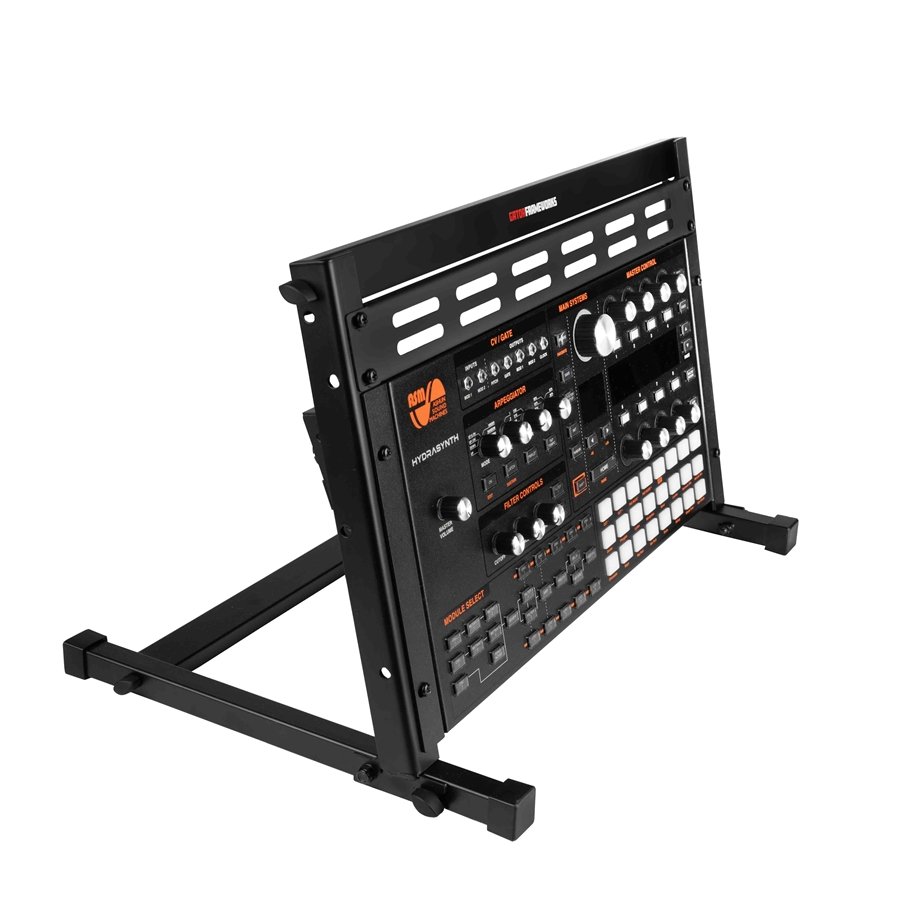Gator Frameworks GFW-DESKTOPRK-06U Rack da scrivania in metallo a 6 unità