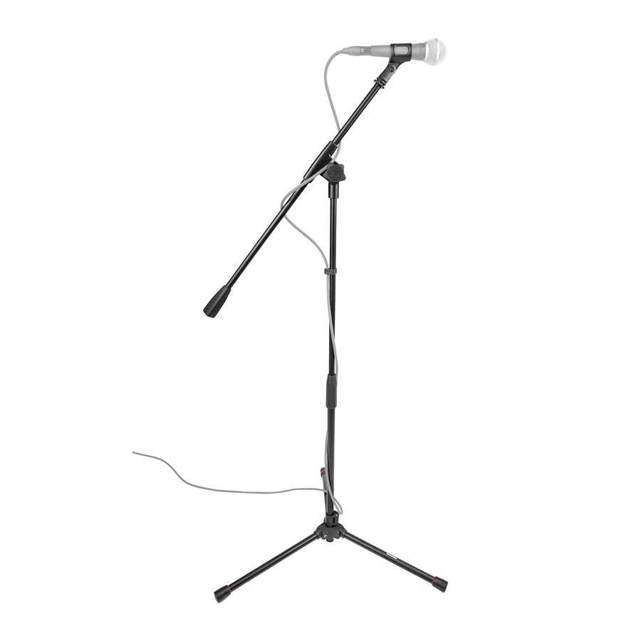 Gator Frameworks GFW-MIC-1500 Asta microfonica con boom fisso e base treppiede