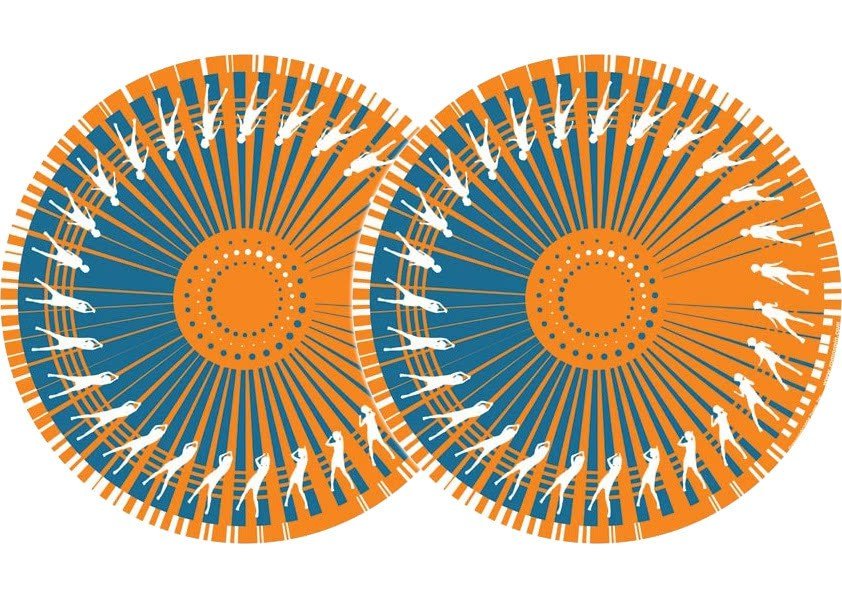 ZM1002_001.jpg 2x Zomo Slipmats Dance - arancione 0020102300 - immagine 1