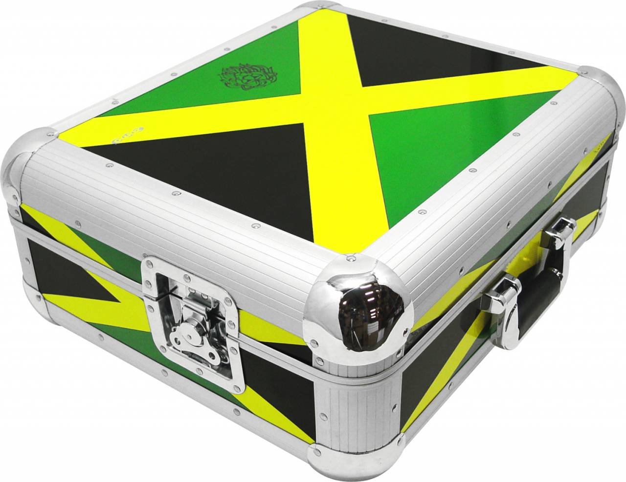 Zomo Flightcase SL-12 XT | Technics SL-1200 / SL-1210 – Jamaica Flag 0030101546