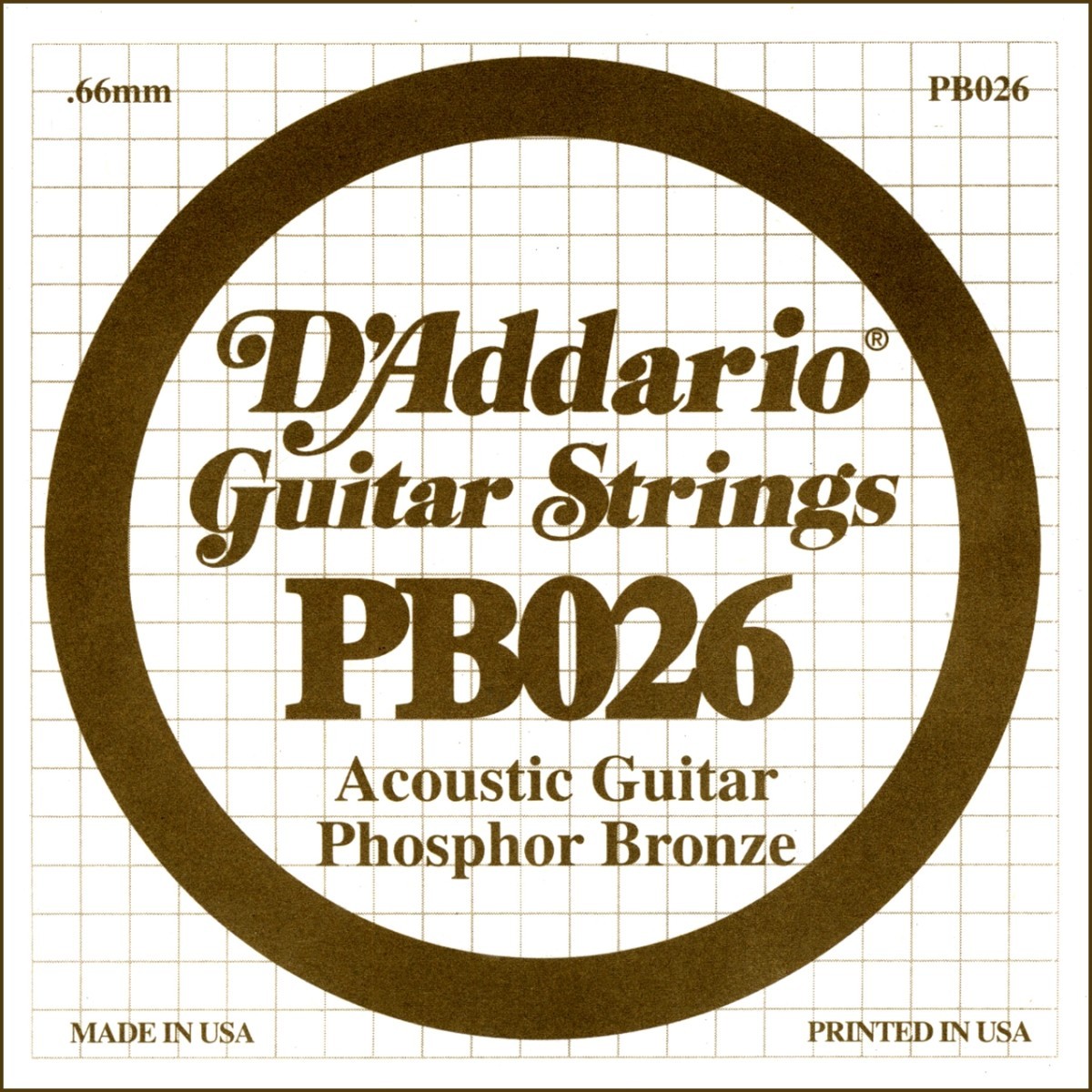 D’Addario Corda d’addario pb026