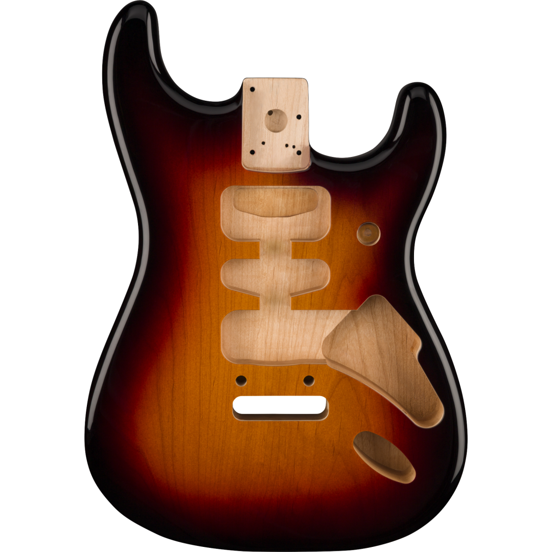 FENDER Deluxe Strat Alder Body 3-Color Sunburst