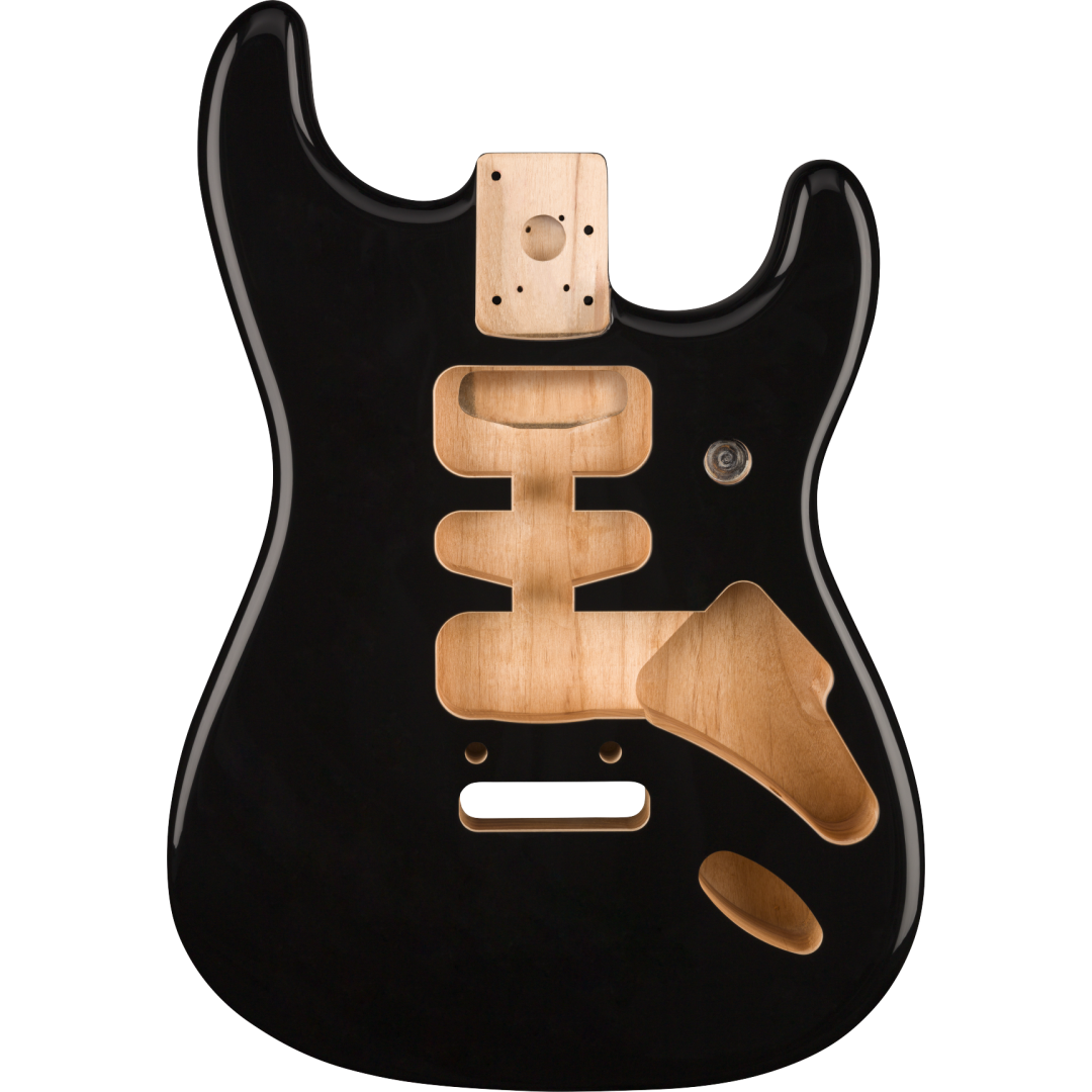 FENDER Deluxe Strat Alder Body Black