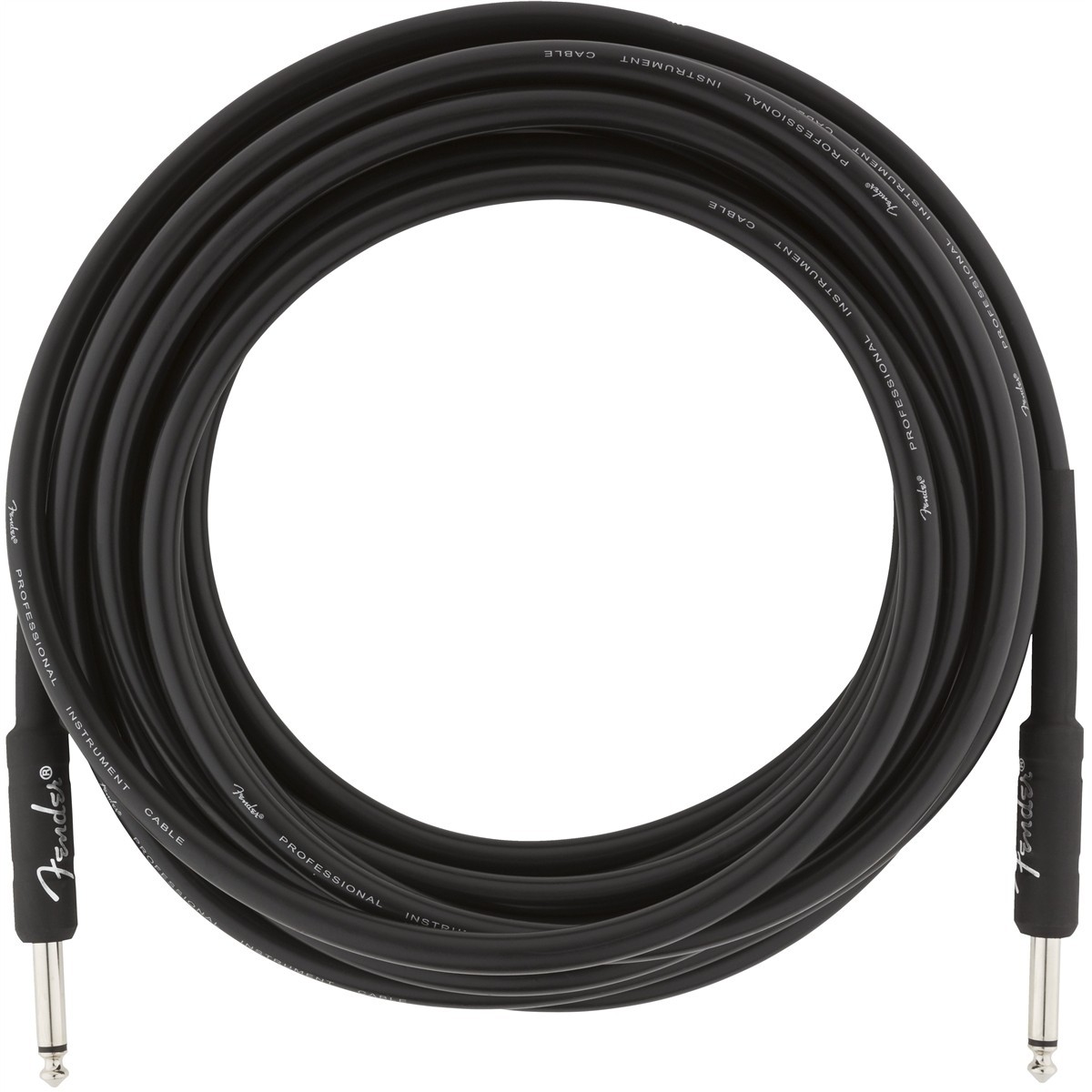 Fender Cavo per strumenti serie Professional Straight/Straight 18.6′ Black