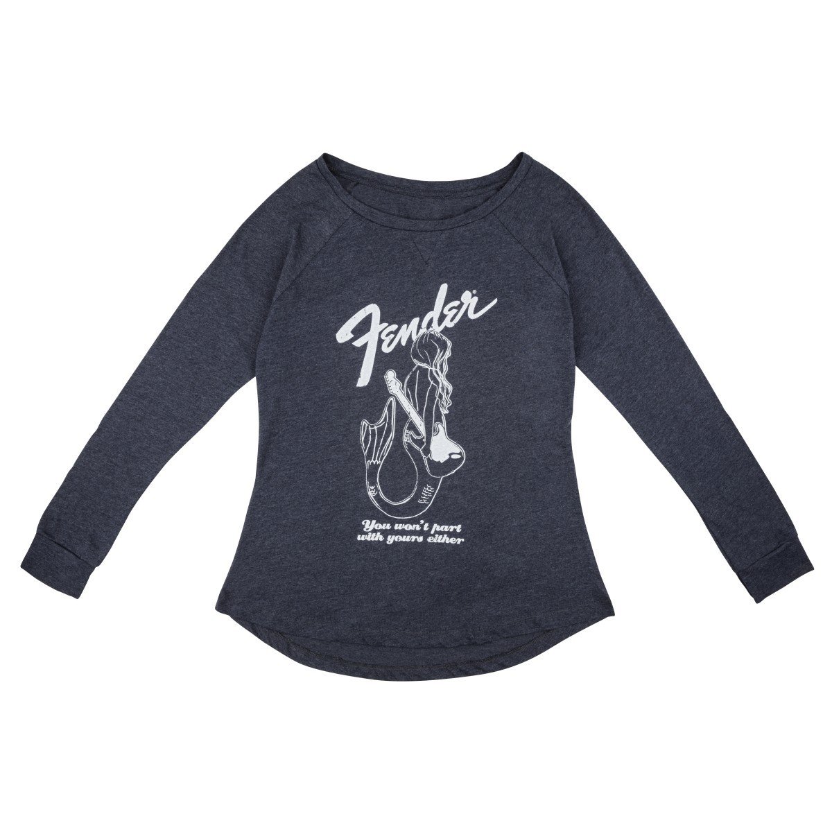 FEN1647_001.jpg Fender Fender® Mermaid manica lunga da donna, Navy, M - immagine 1