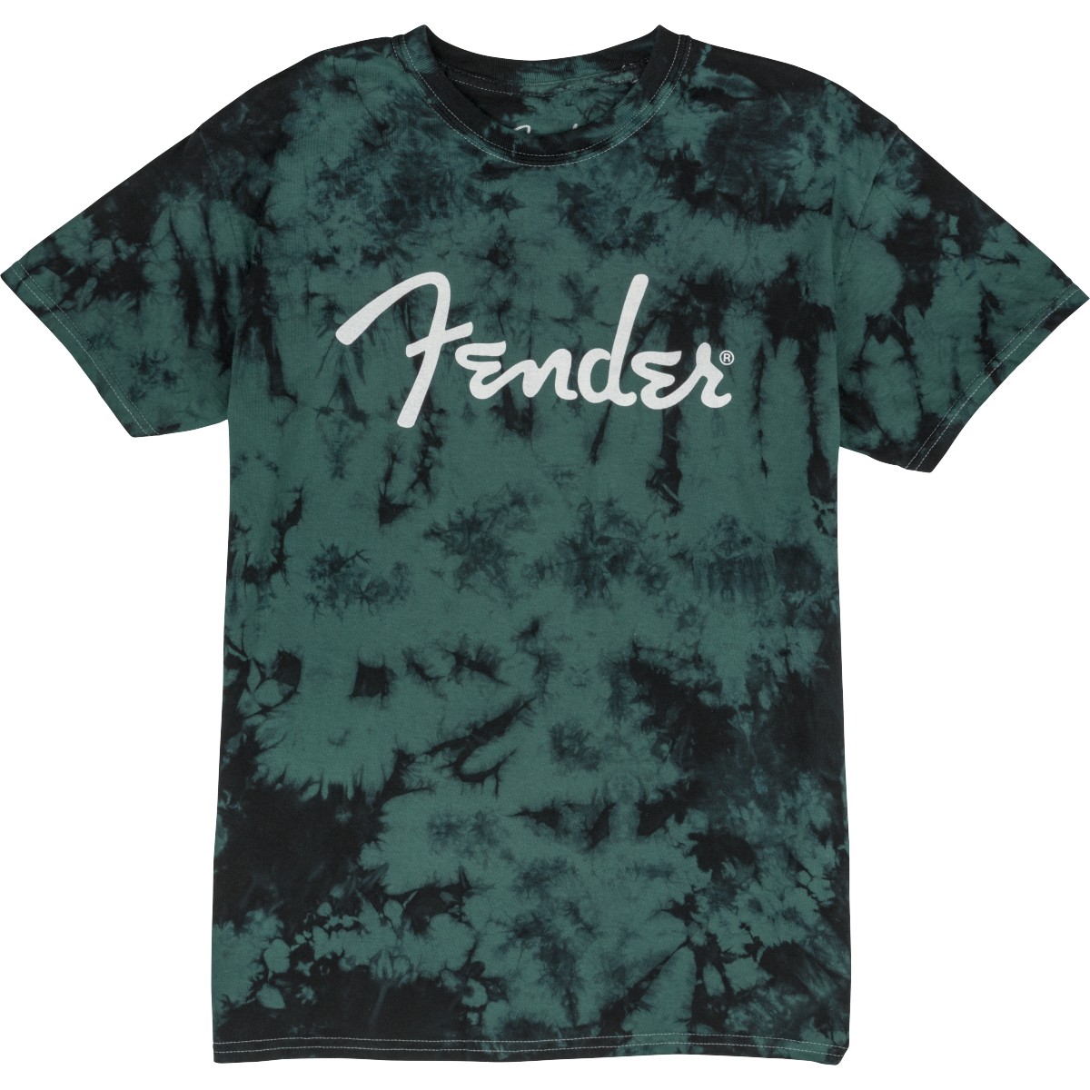 Fender T-shirt Fender tie-dye, Blu, XXL