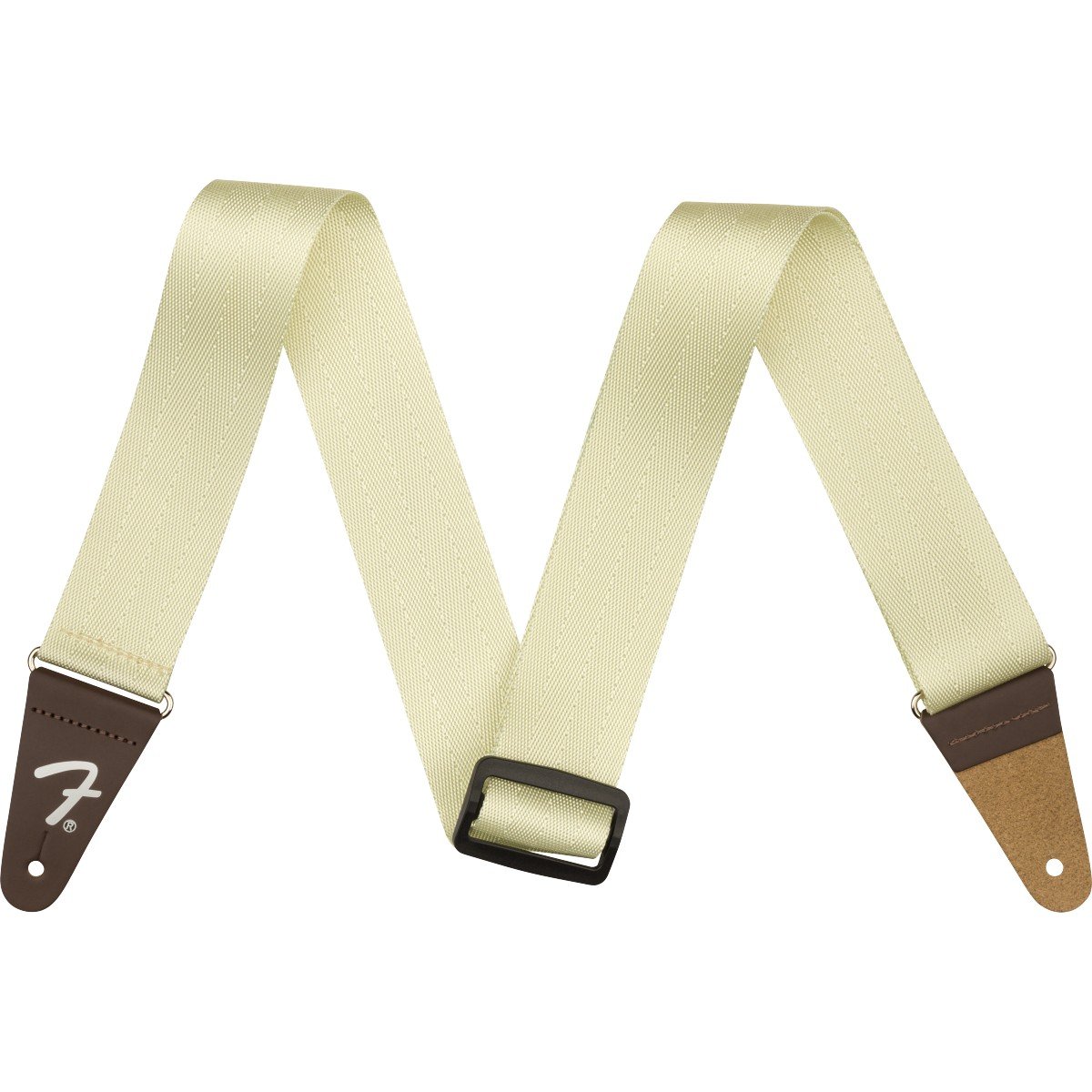 FEN1827_001.jpg Fender Tracolla Fender Am Pro Seat Belt da 2", Olympic White - immagine 1