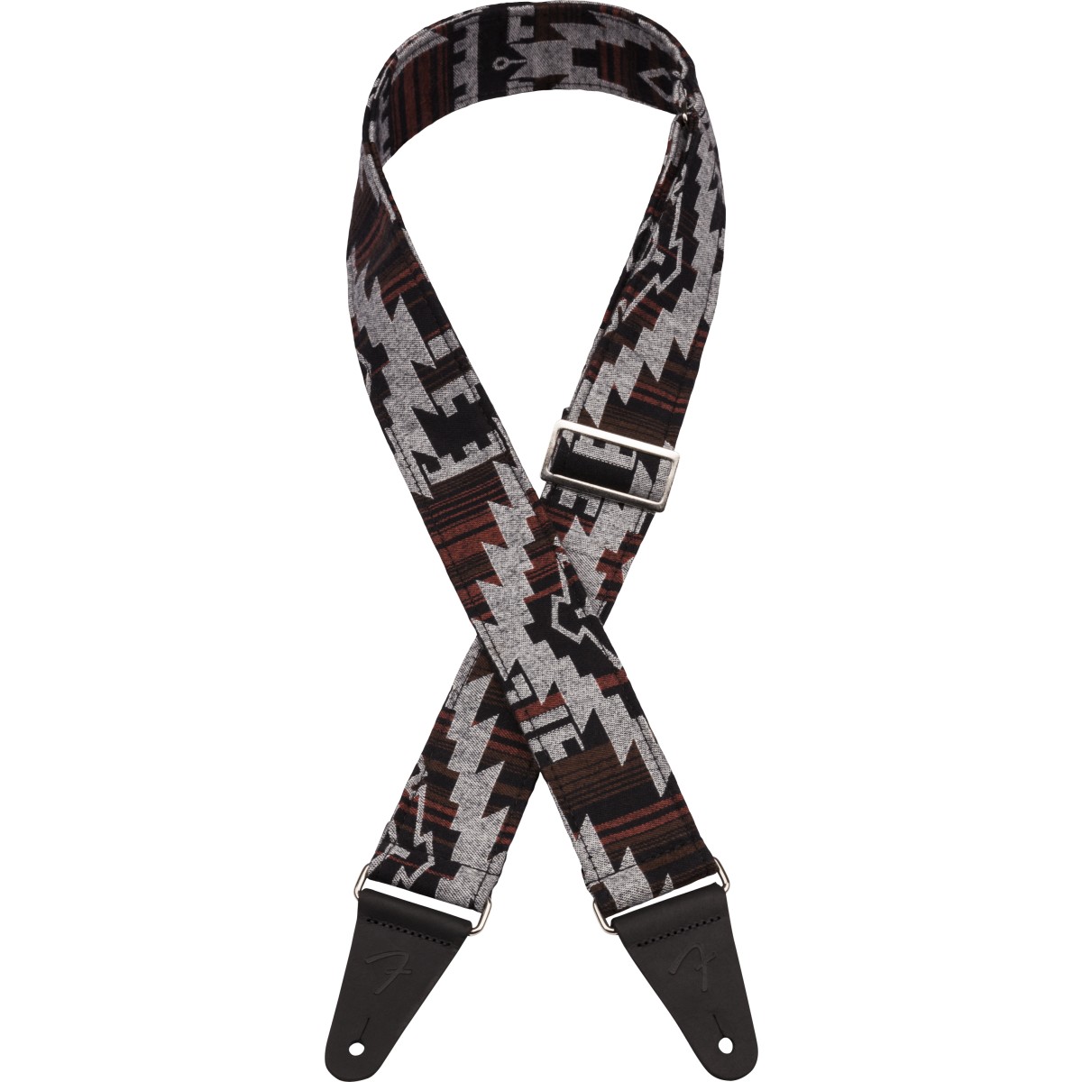 Fender Tracolla Zion da 2″, Black Aztec