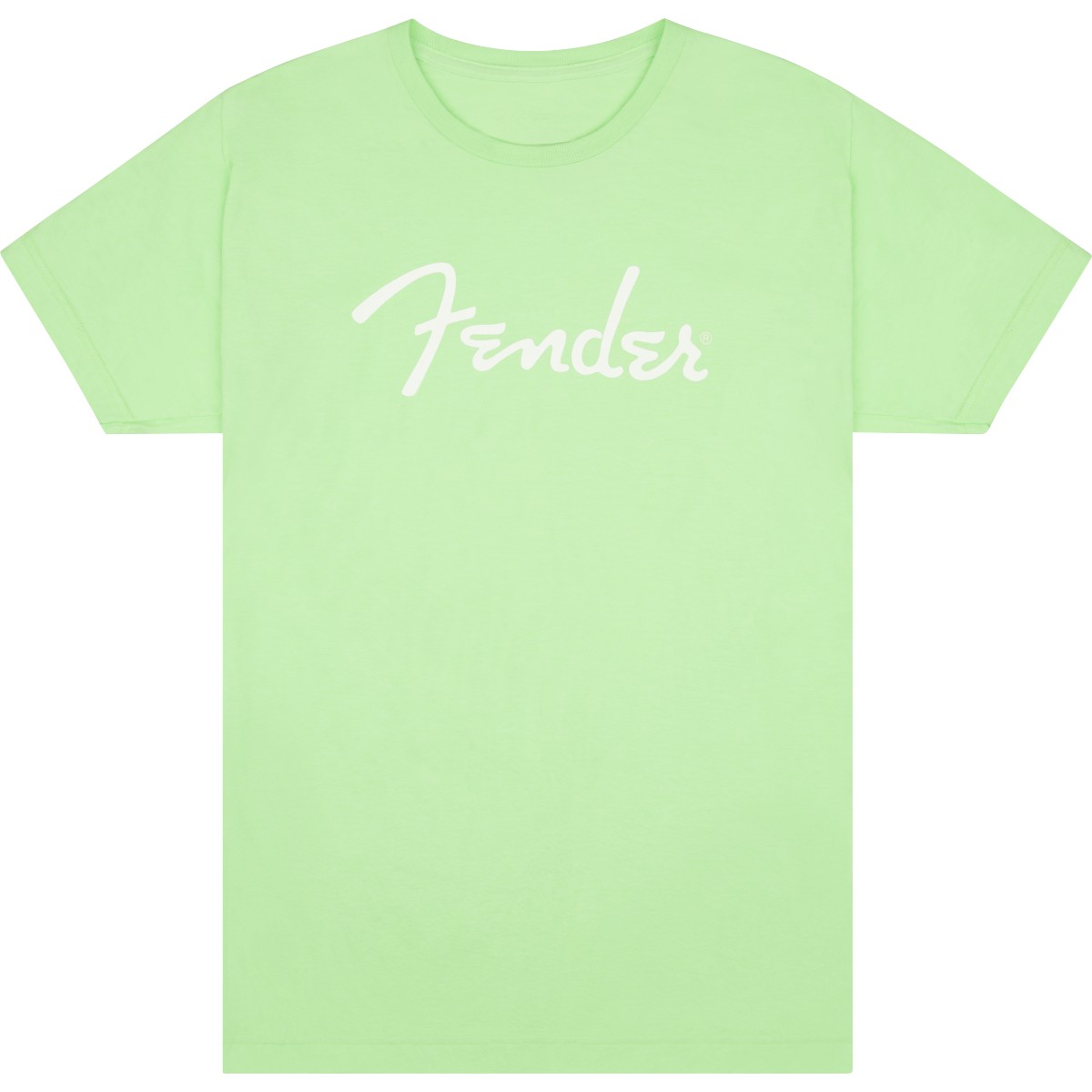 Fender Maglietta Fender® Spaghetti Logo, Verde Surf, XXL