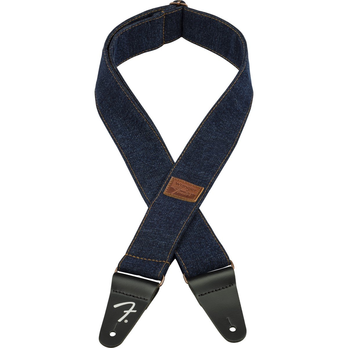 Fender Tracolla in denim Fender® x Wrangler®, Dark Indigo