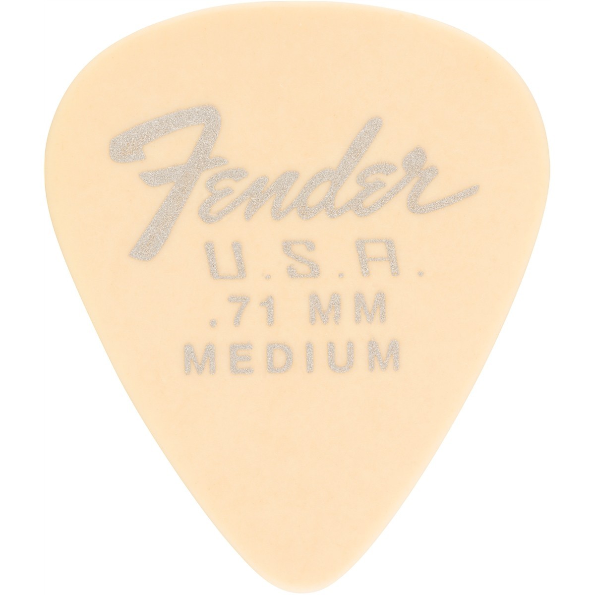 Fender Plettri Dura-Tone 351 Shape .71 Olympic White Confezione da 12