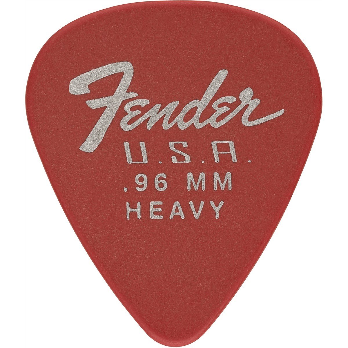 Fender Plettri Dura-Tone 351 Shape .96 Fiesta Red Confezione da 12