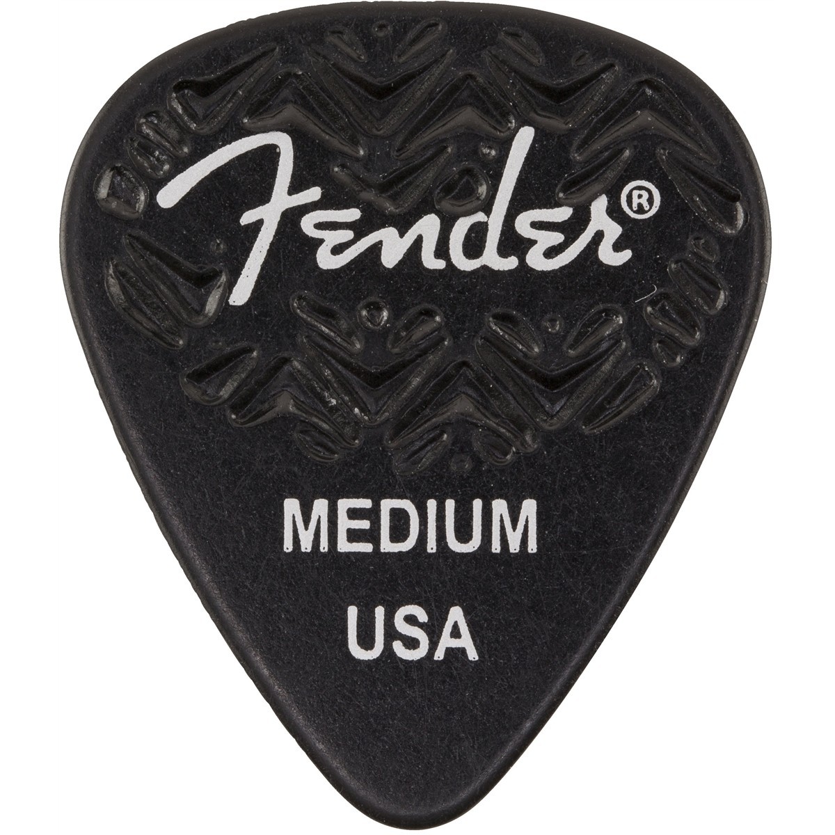 Fender Plettri 351 Shape Black Medium Confezione da 6