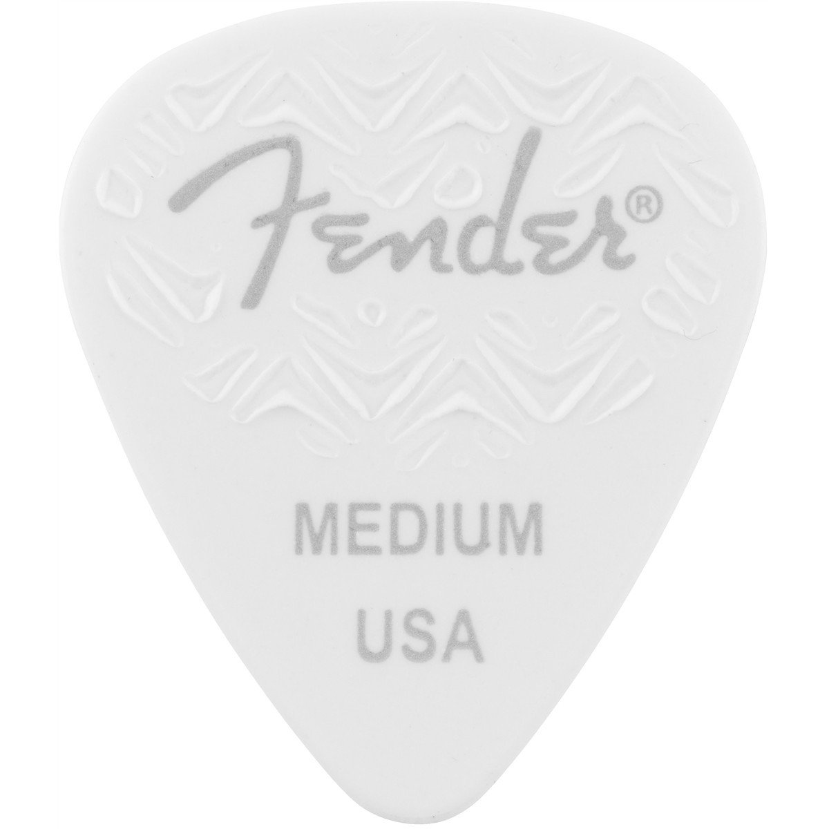 Fender Plettri 351 Shape White Medium Confezione da 6