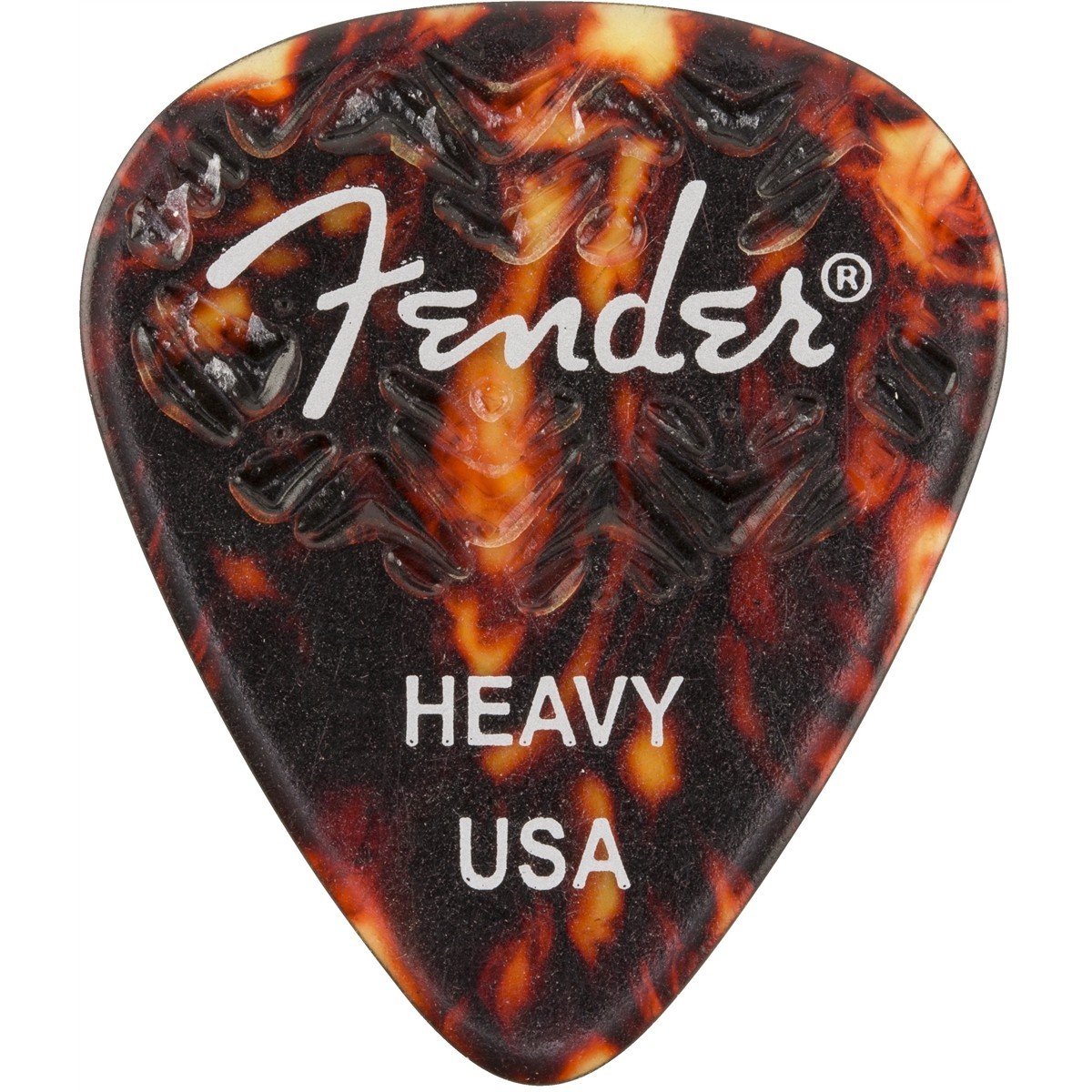 Fender Plettri 351 Shape Tortoise Shell Heavy Confezione da 6