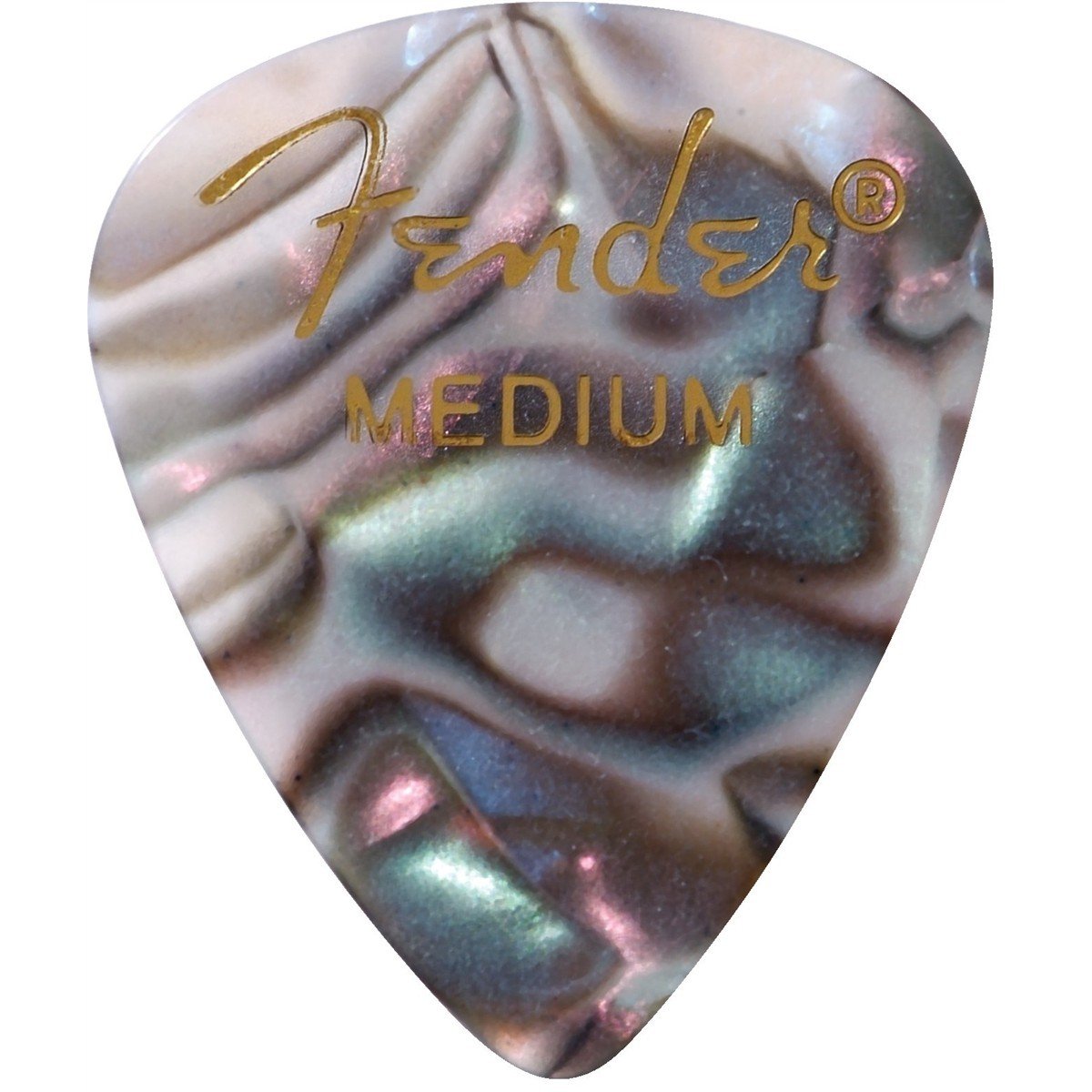 Fender Plettri Premium Celluloid 351 Shape Medium Abalone Confezione da 12