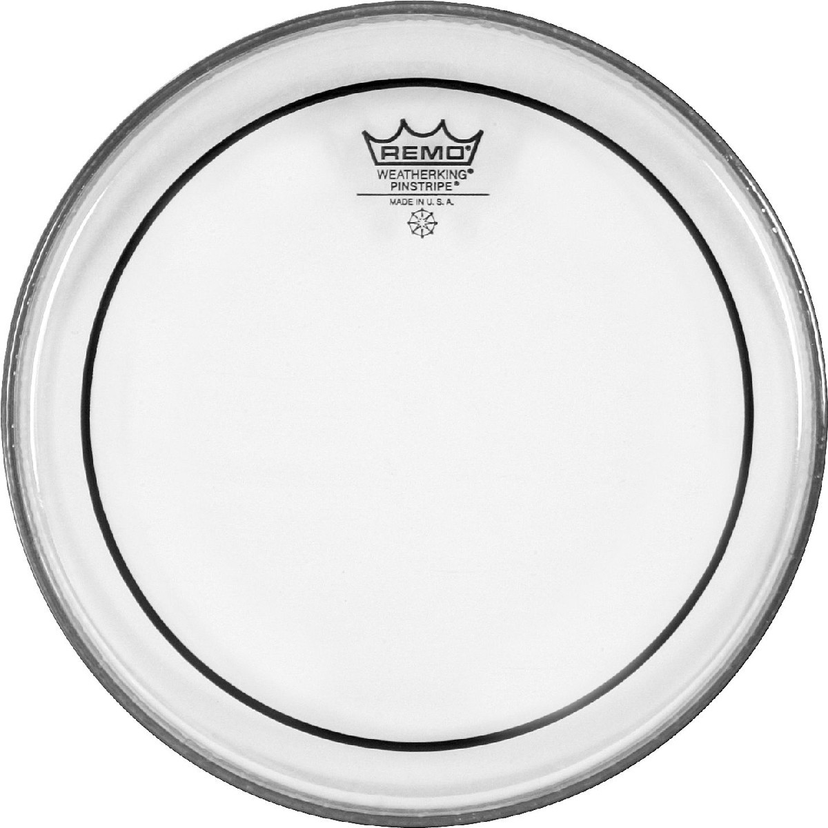 Remo Pelle per Batteria Pinstripe Clear 12″