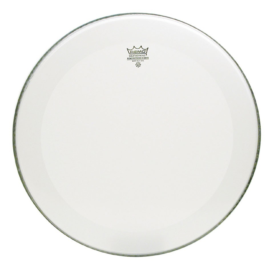 Remo Pelle per batteria Powerstroke P3 Smooth White 22″