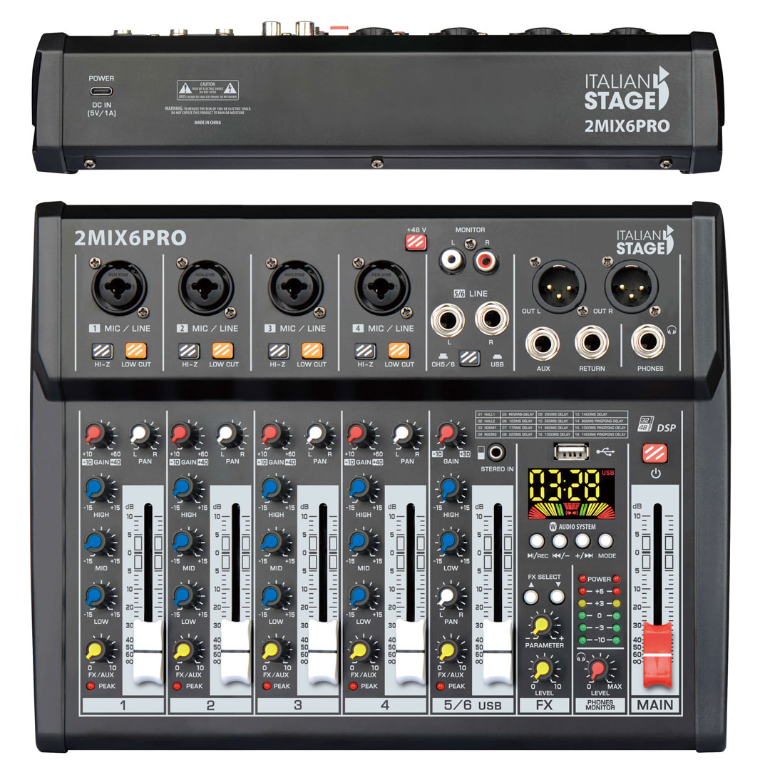 ITALIAN STAGE 2MIX6 PRO