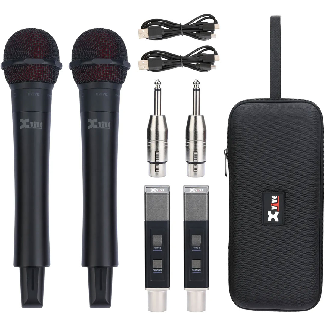 XVive M5D Dual Wireless Handheld Mic