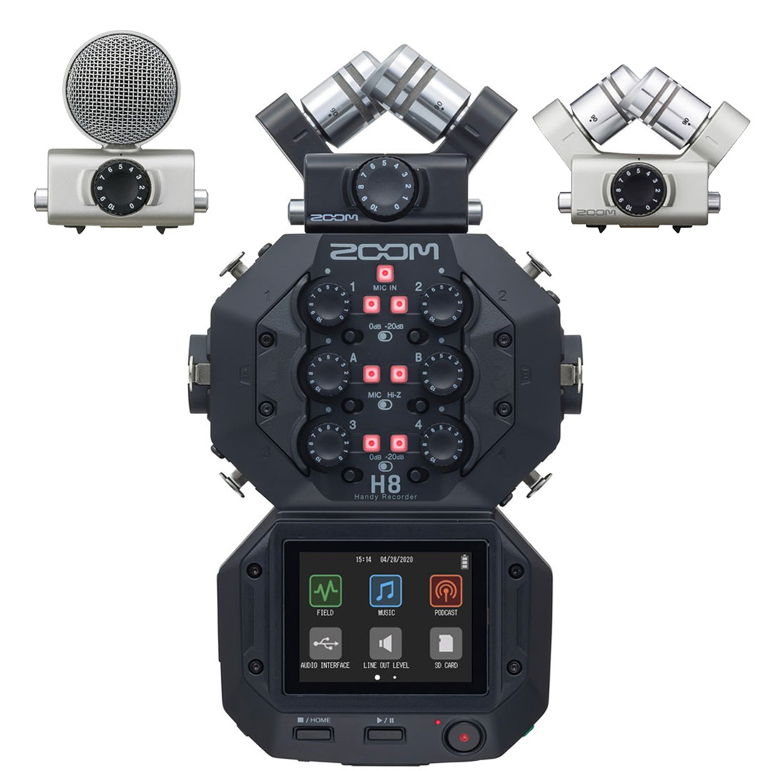 ZOOM H8 + XYH-6/MSH-6