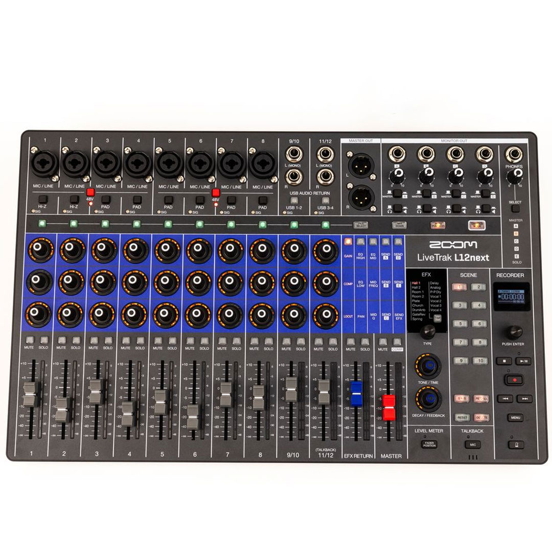 ZOOM LiveTrak L12next