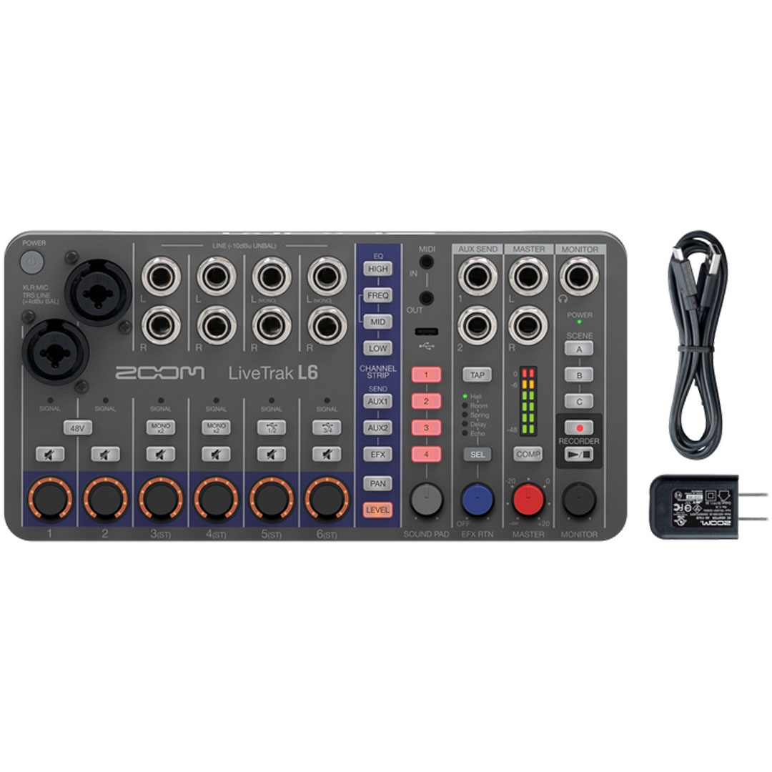 ZOOM LiveTrak L6