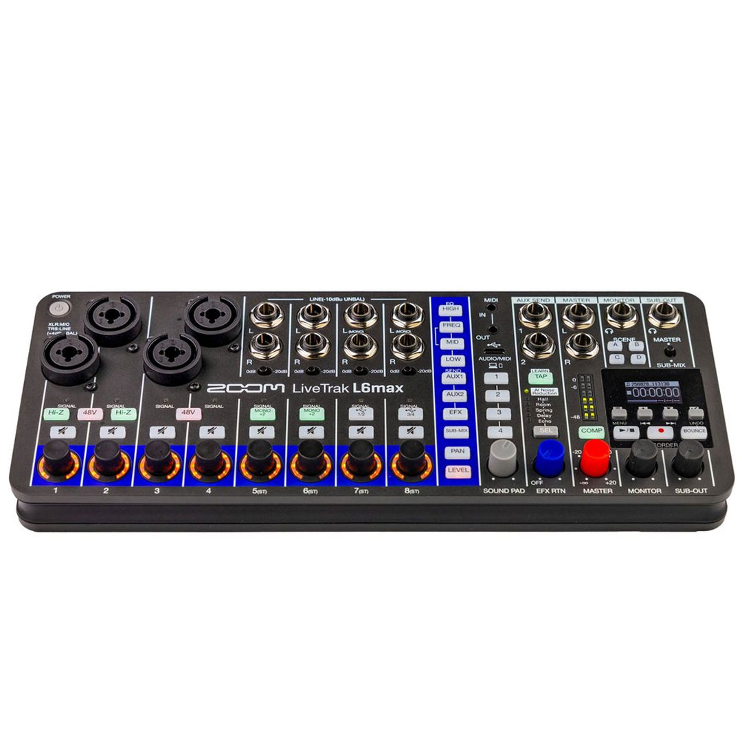 ZOOM L6max Mixer Digitale 12 Canali 32 Bit