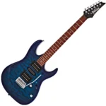 IBANEZ GRX70QA TBB Transparent Blue Burst