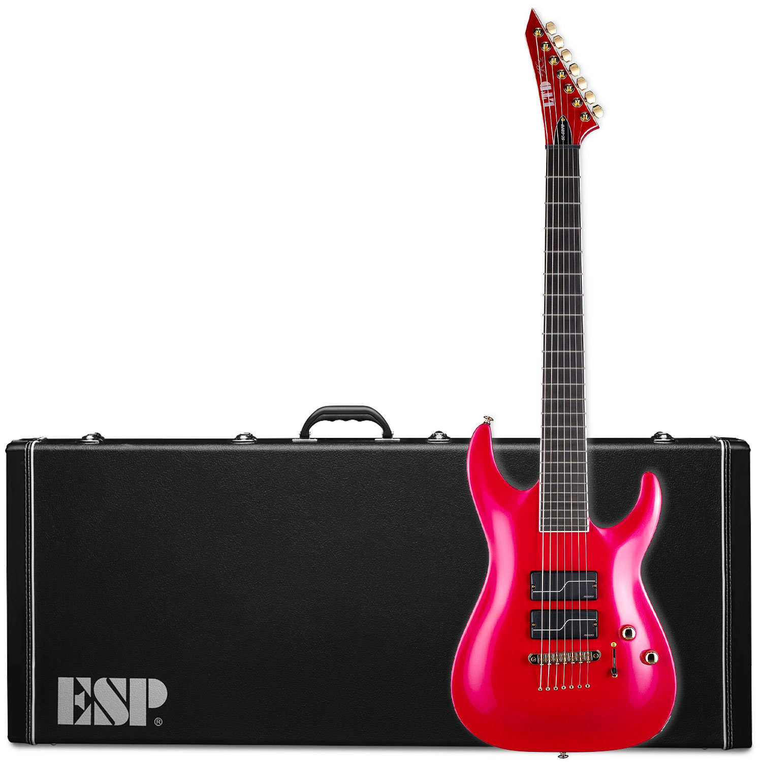 ESP LTD SC-607 Baritone Stephen Carpenter Signature Magenta