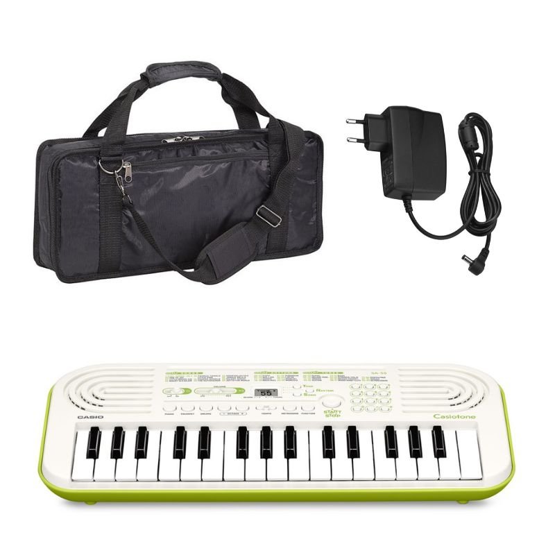 casio sa50 con borsa e alimentatore