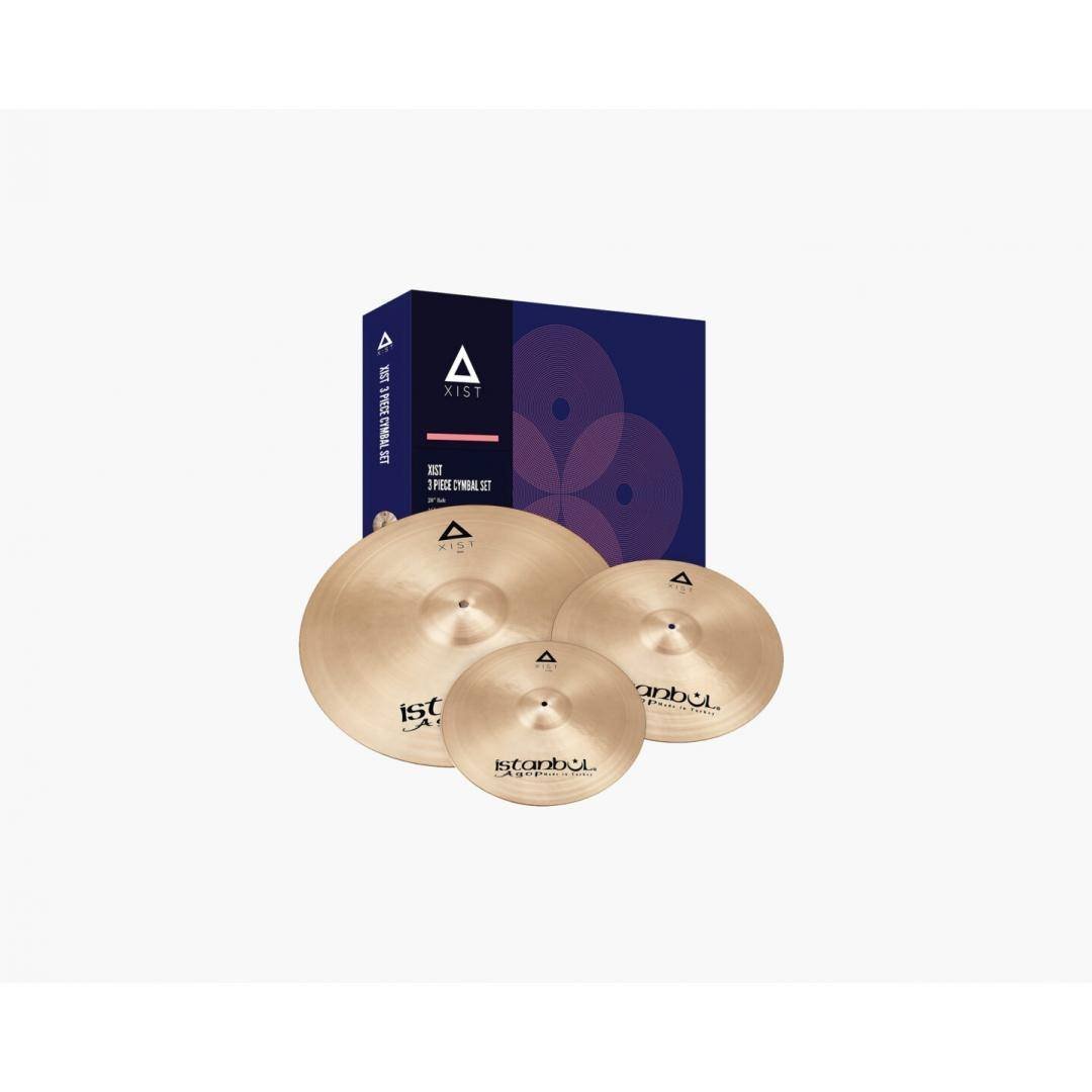 Istanbul Agop XIST IXS3 Set Completo di Piatti per Batteria Serie Xist