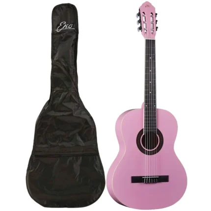 Eko Guitars CS-10 Pink Satin